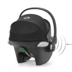 Trio Poussette Talos S + Aton B2 + Adaptateurs Deep Black De CYBEX -Bébé Boutique 01165809 7