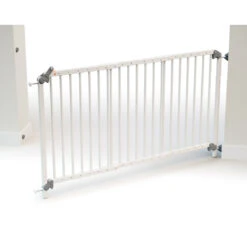Barrière De Sécurité Ultra-Extensible WEBABY Blanc & Gris De AT4 -Bébé Boutique 01166762 3
