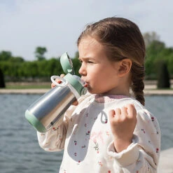 Beaba Gourde Inox Vert Sauge 350 Ml De Béaba -Bébé Boutique 01167065 4