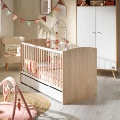 Access Tiroir De Lit 70x140 Bois Blanc De Sauthon Baby's Sweet Home -Bébé Boutique 01169644 4