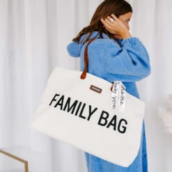 Teddy Family Bag Ecru De Childhome -Bébé Boutique 01172204 8