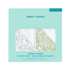 Lot De 2 Capes De Bain Harmony De Aden + Anais Essentials -Bébé Boutique 01172664 3