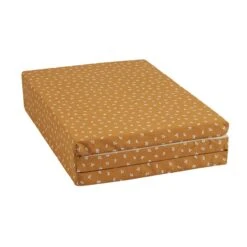 Matelas Bébé Pliant 3 Parties Camel Fleuri 60 X 120 Cm De Candide -Bébé Boutique 01173101 5