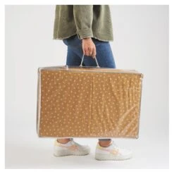 Matelas Bébé Pliant 3 Parties Camel Fleuri 60 X 120 Cm De Candide -Bébé Boutique 01173101 6