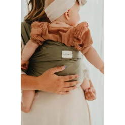 Écharpe De Portage Extensible Tricot-Slen Bambou Bio Khaki De Babylonia -Bébé Boutique 01173246 3