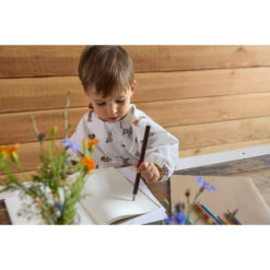 LÄSSIG Lot De 2 Bavoirs Manches Longues Avec Poche Little Mateys Royal Bleu De Lässig -Bébé Boutique 01173451 3