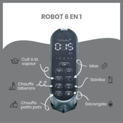 Pack Batch Cooking Nutribaby(+) & 3 Babybols 250mL Blanc De Babymoov -Bébé Boutique 01174504 4