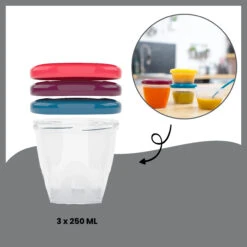 Pack Batch Cooking Nutribaby(+) & 3 Babybols 250mL Blanc De Babymoov -Bébé Boutique 01174504 7