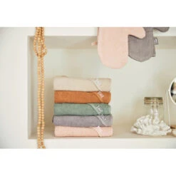 Cape De Bain éponge Ivoire 75 X 75 Cm De Jollein -Bébé Boutique 10278066 1