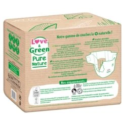 Couches écologiques Pure Nature Eco Label T5 De Love & Green -Bébé Boutique 1036034 3 1