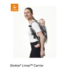 Porte-bébé Limas™ Flex Ardoise Florale De Stokke® -Bébé Boutique 10526438 6