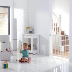 Barrière De Sécurité Extensible Métal - Fixation Murale De Munchkin -Bébé Boutique 65313939 6