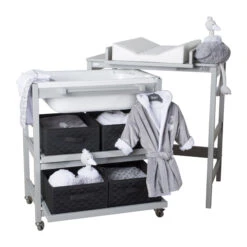 Meuble à Langer Smart Comfort Moonshadow De Quax -Bébé Boutique 70425618 3