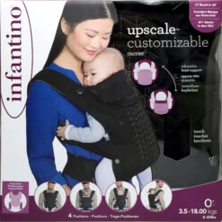 Porte Bébé Customizable Noir De Infantino -Bébé Boutique 72735863 1
