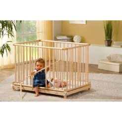 Parc Euro Scandinave Naturel / Blanc De Geuther -Bébé Boutique 78263680 4